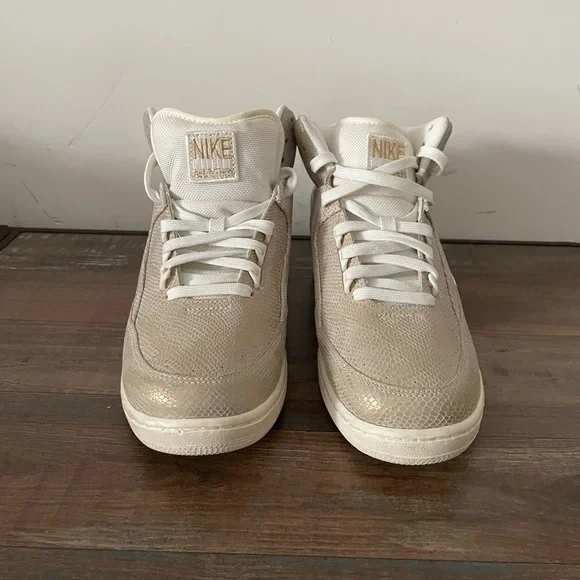 NIKE AIR PYTHON PREMIUM HI SNEAKER TRAINER SPORT MEN SHOES SNAKE SKIN SIZE 8 - Picture 5 of 7